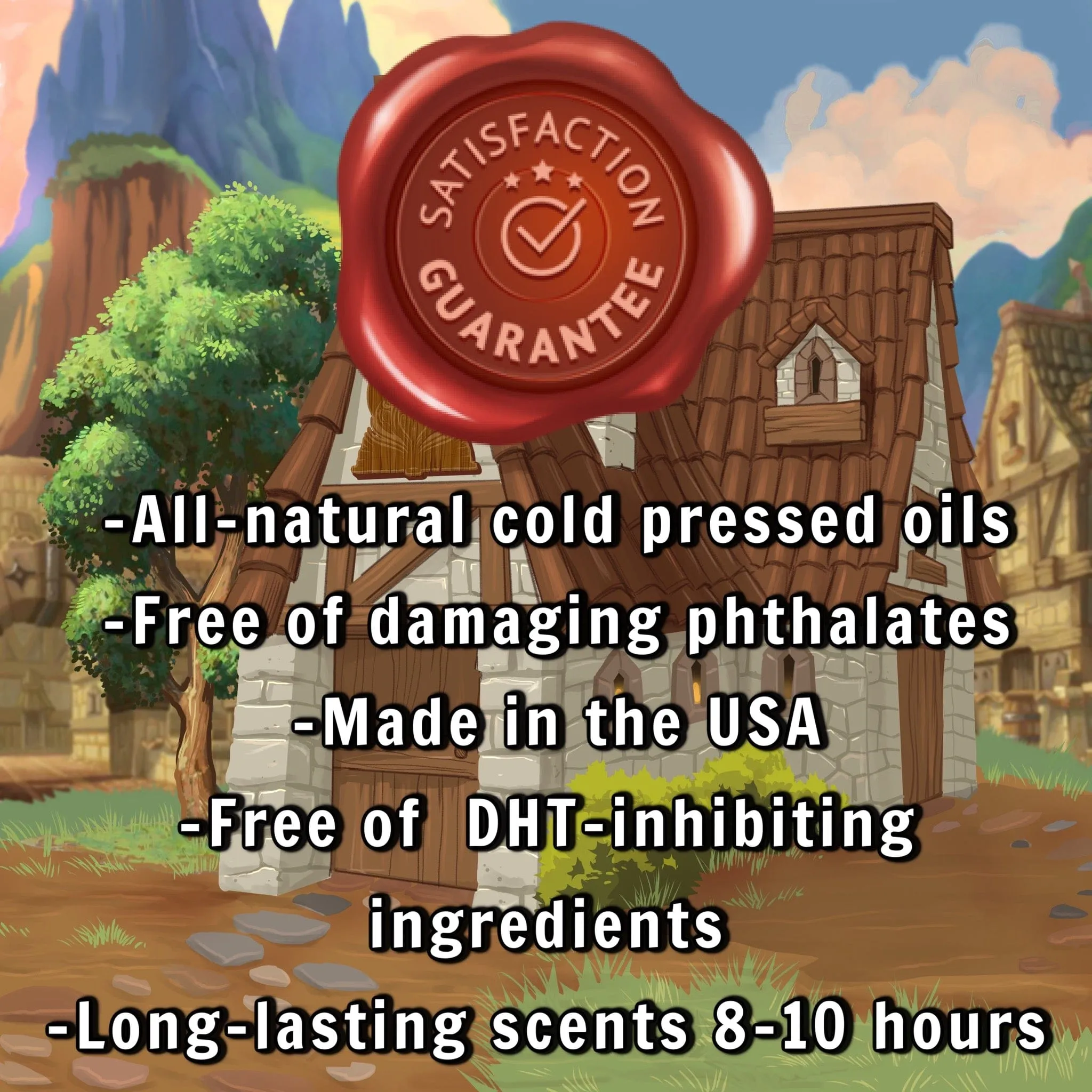 The Wizard - Beard Oil - Cauldron Brewed Bourbon, Toasted Vanilla Oats, Arcane Buttercream, and Orange Zest Sparks