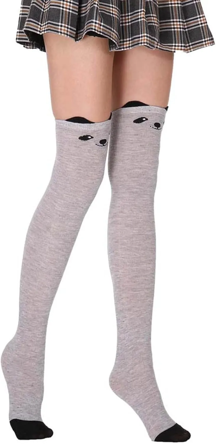Thigh High Socks for Women Plus Size Thigh High Socks Knee High Crew Winter Boot Socks Extra Long Leg Warmers