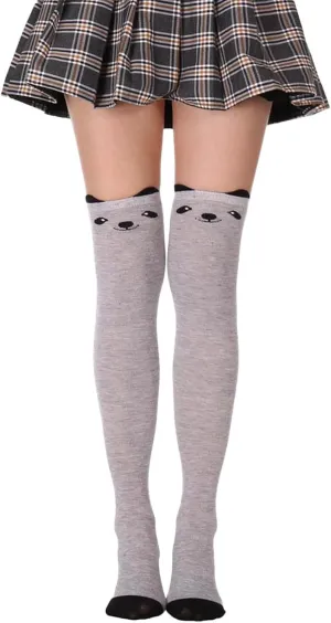 Thigh High Socks for Women Plus Size Thigh High Socks Knee High Crew Winter Boot Socks Extra Long Leg Warmers