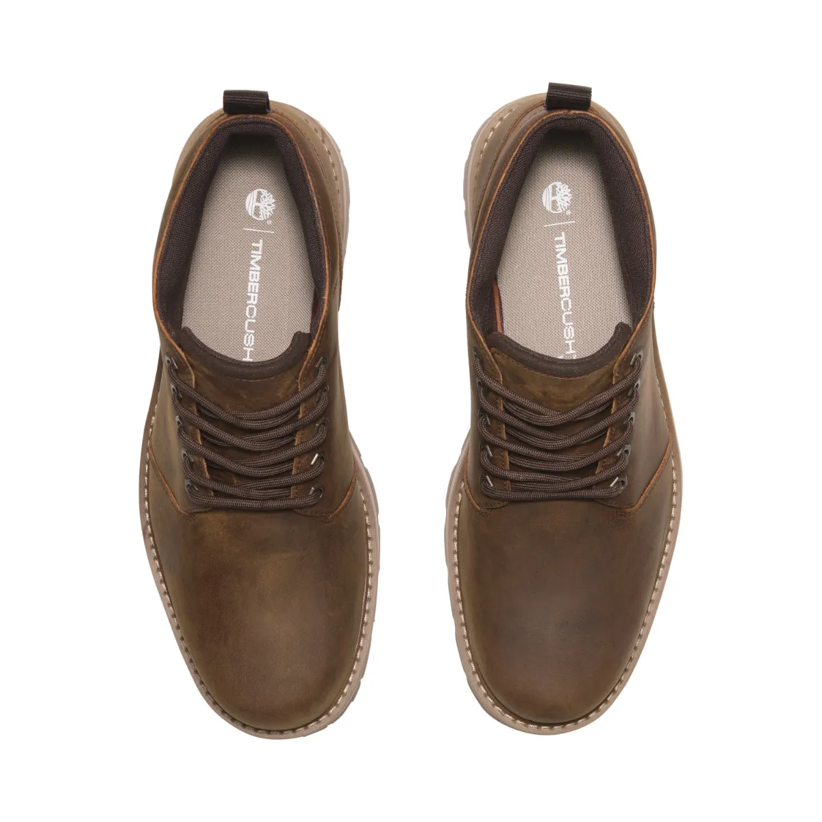 Timberland Britton Road Waterproof Chukka Men's Boots | Rust Full Grain (Model TB 0A69TWEM6)