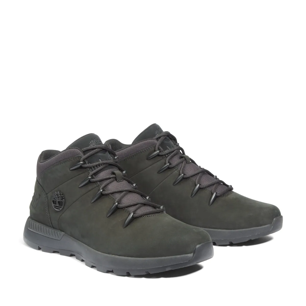 Timberland Sprint Trekker Mid Men's Boots | Blackout Nubuck (Model TB 0A1YN5015)