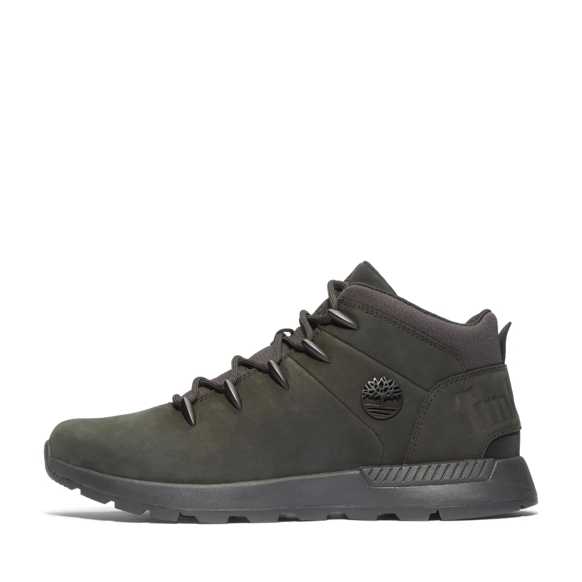 Timberland Sprint Trekker Mid Men's Boots | Blackout Nubuck (Model TB 0A1YN5015)