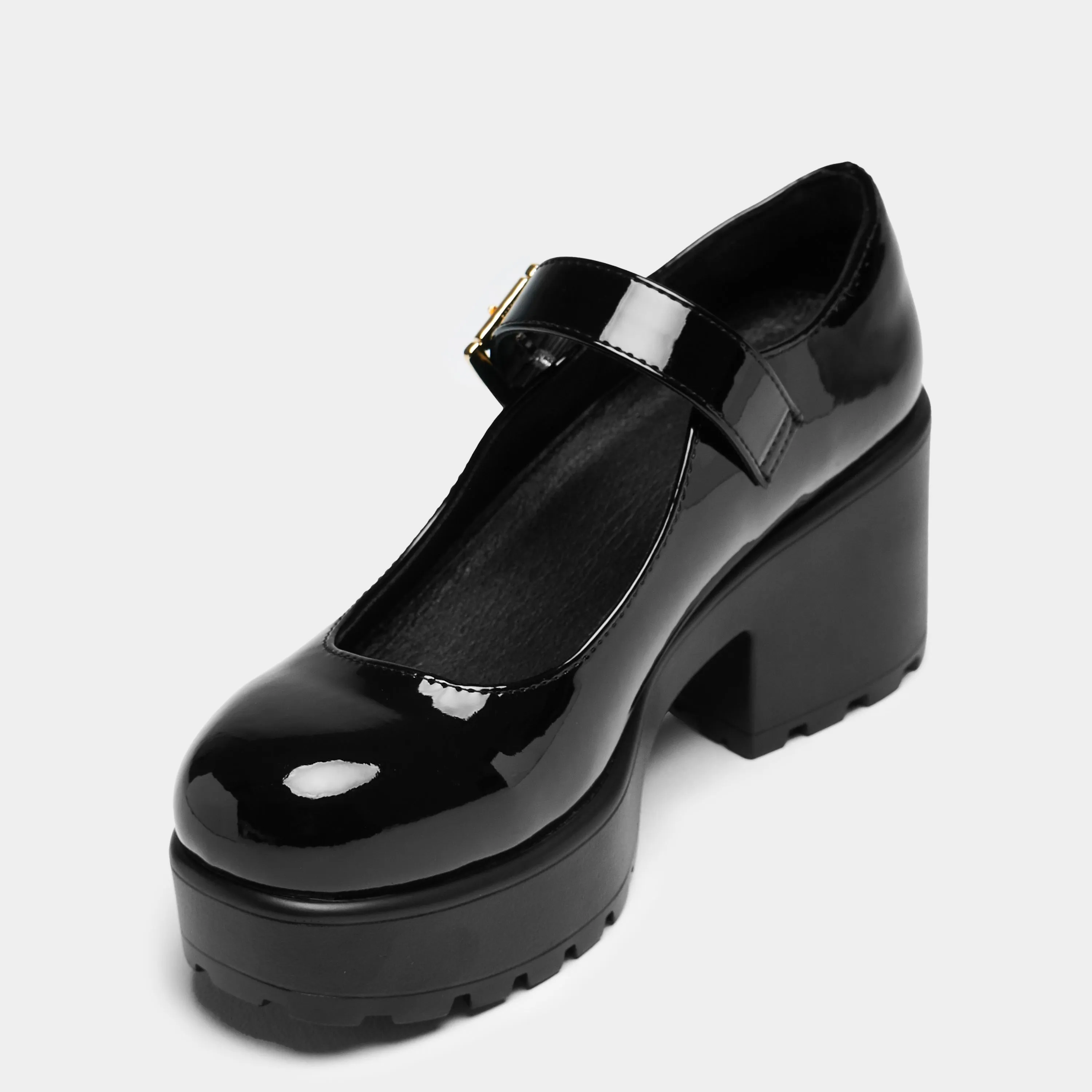 TIRA Black Mary Jane Shoes 'Patent Edition'