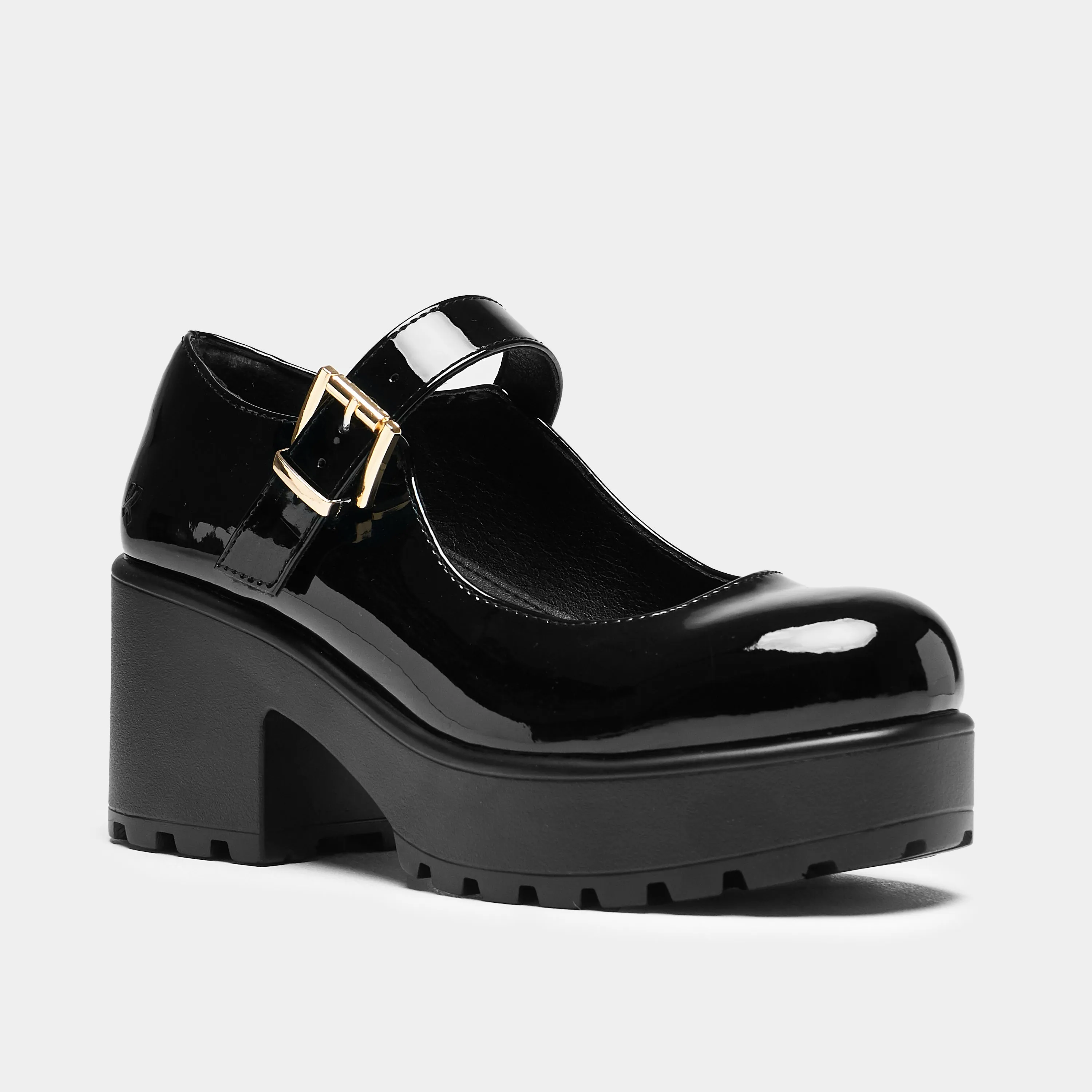 TIRA Black Mary Jane Shoes 'Patent Edition'