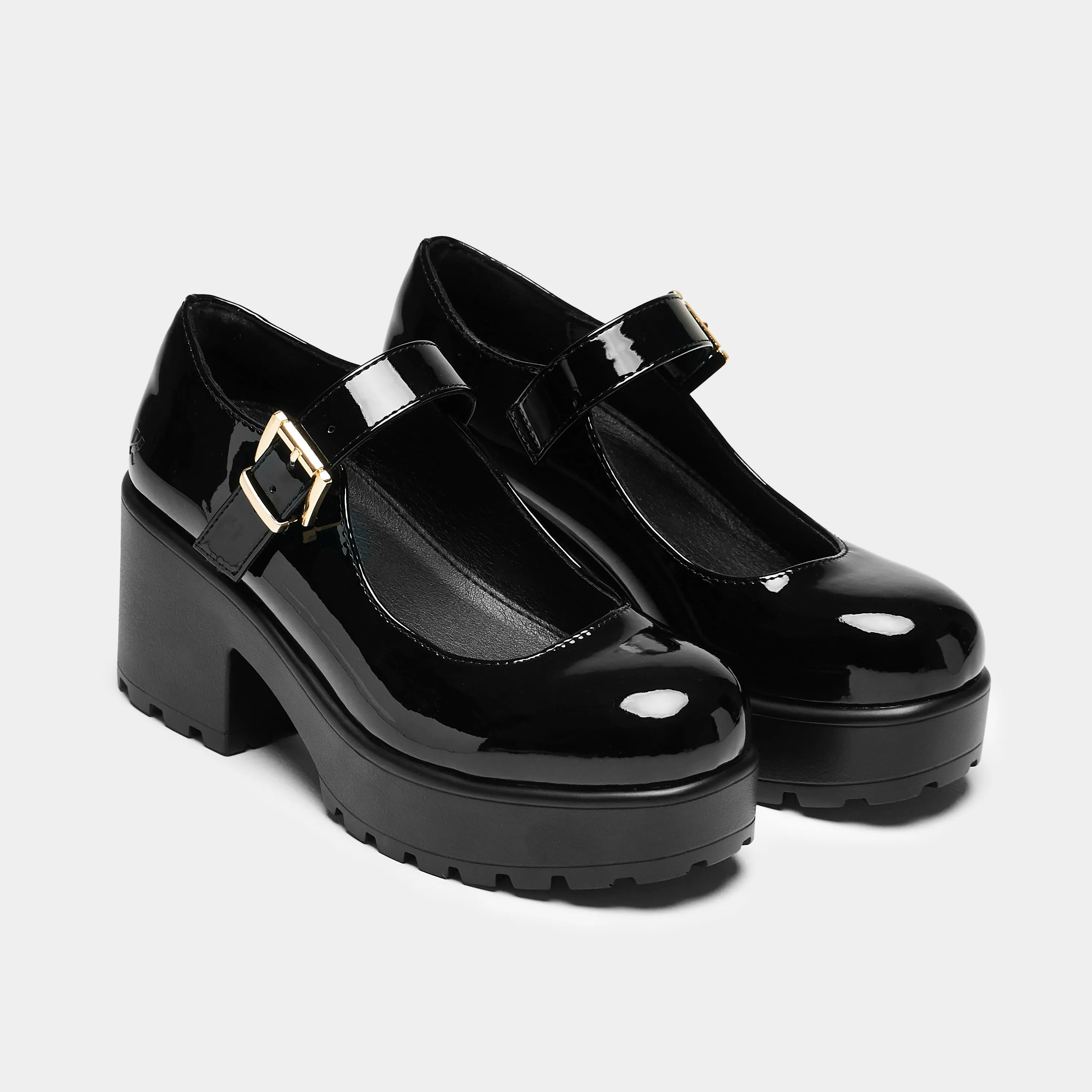 TIRA Black Mary Jane Shoes 'Patent Edition'