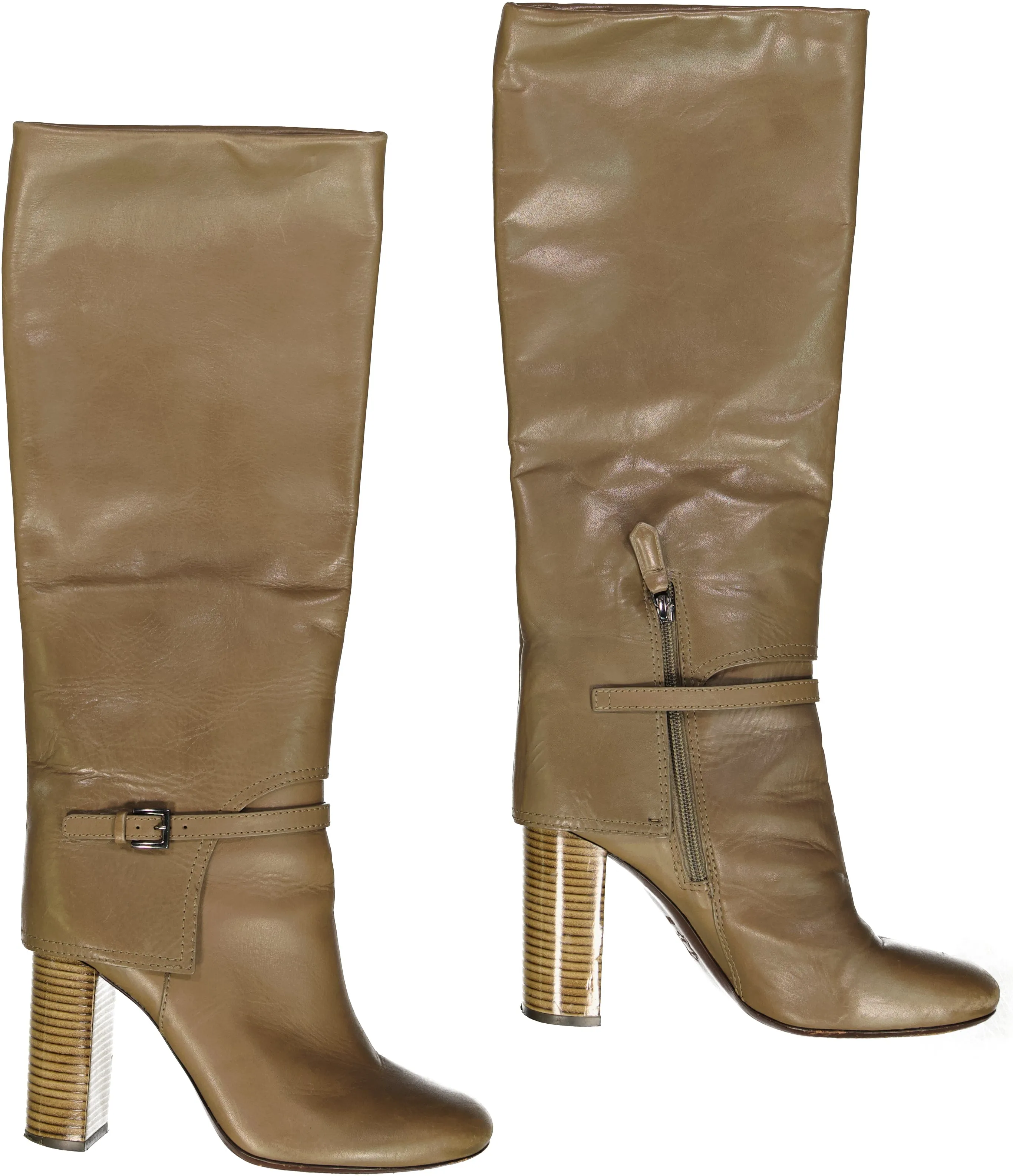 TORY BURCH-BOOTS DESIGNER Size 8 Flexible Rocker Sole Minimalist Aesthetic Design