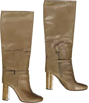 TORY BURCH-BOOTS DESIGNER Size 8 Flexible Rocker Sole Minimalist Aesthetic Design