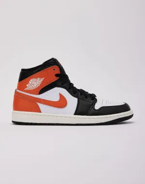 Jordan Air Jordan 1 Mid Supportive Core Fitness Training Block Walk