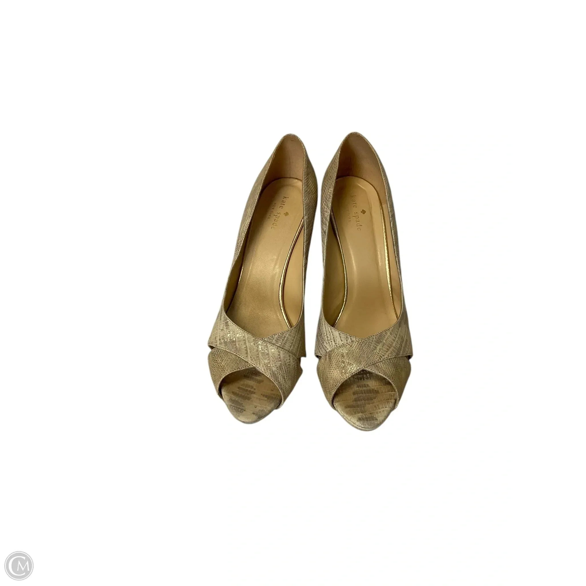 Wide Base Shoes Designer By Kate Spade In Animal Print, Size: 11