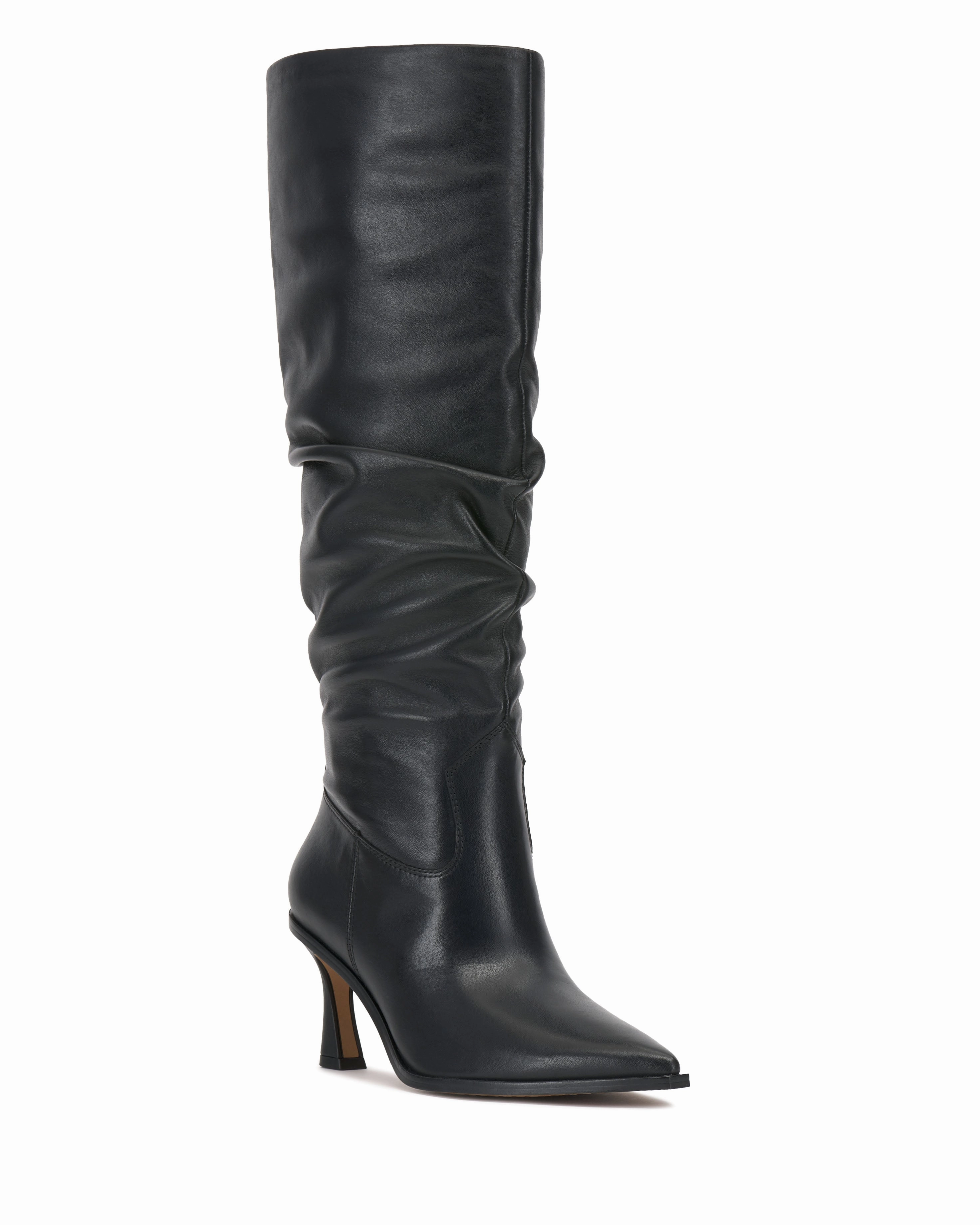Kindre Wide Calf Slouchy Knee High Boot Ergonomic Shape Move Bold