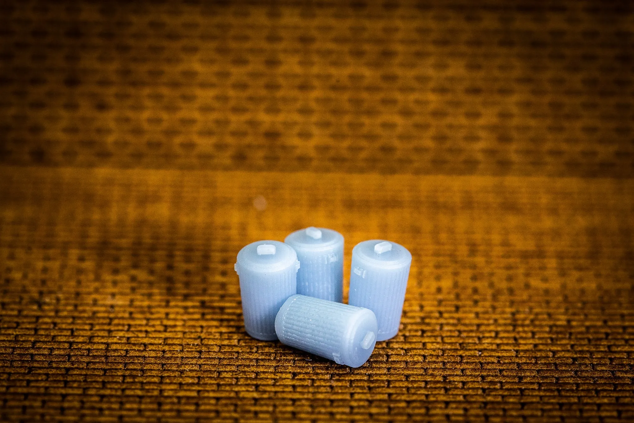 Trash Can (4of) - N Scale
