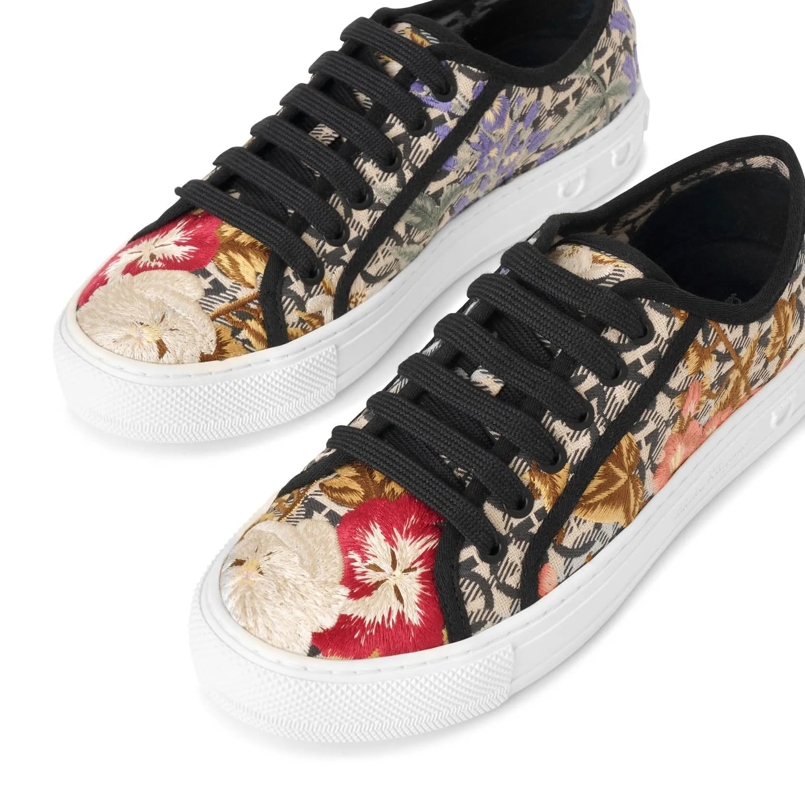 Tully ricamo garden embroidery sneakers