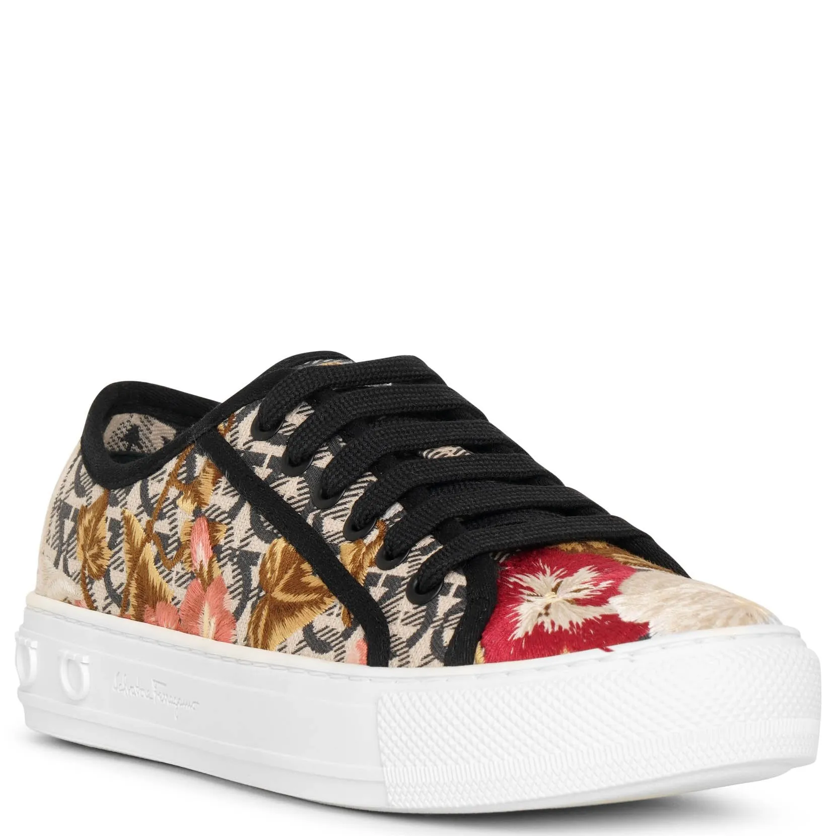 Tully ricamo garden embroidery sneakers