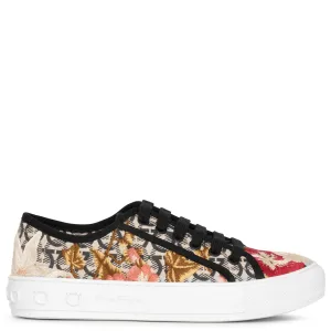 Tully ricamo garden embroidery sneakers