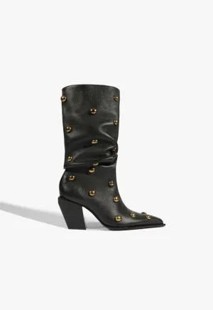 Grace Walk Tulsa Studs Leather Boot