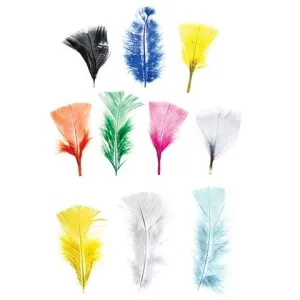 Turkey Feathers - Rainbow (Approx. 130 Pack)