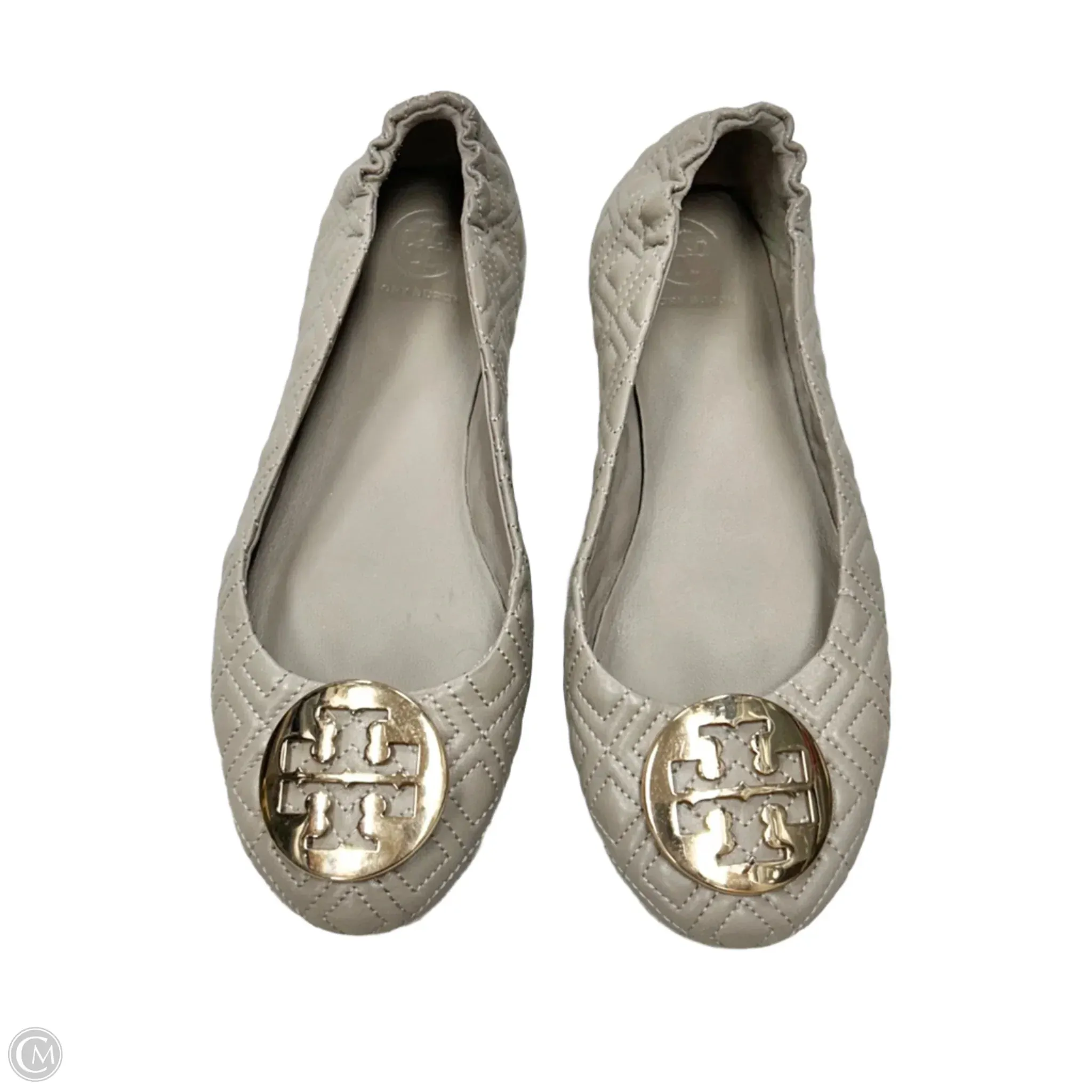 Shoes Designer By Tory Burch In Grey, Size: 6 Reinforced Heel Cup Pilates Cool