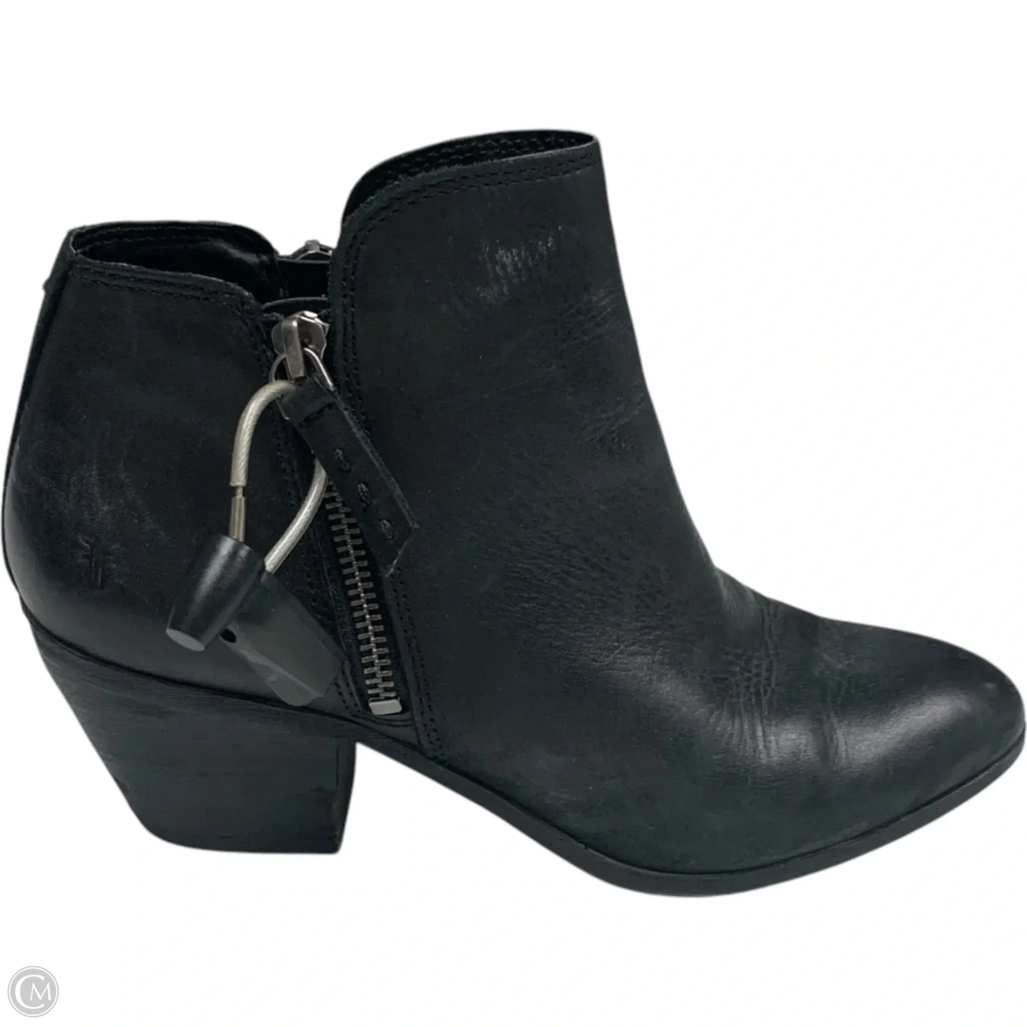 Light Run Boots Designer By Frye In Black, Size: 7