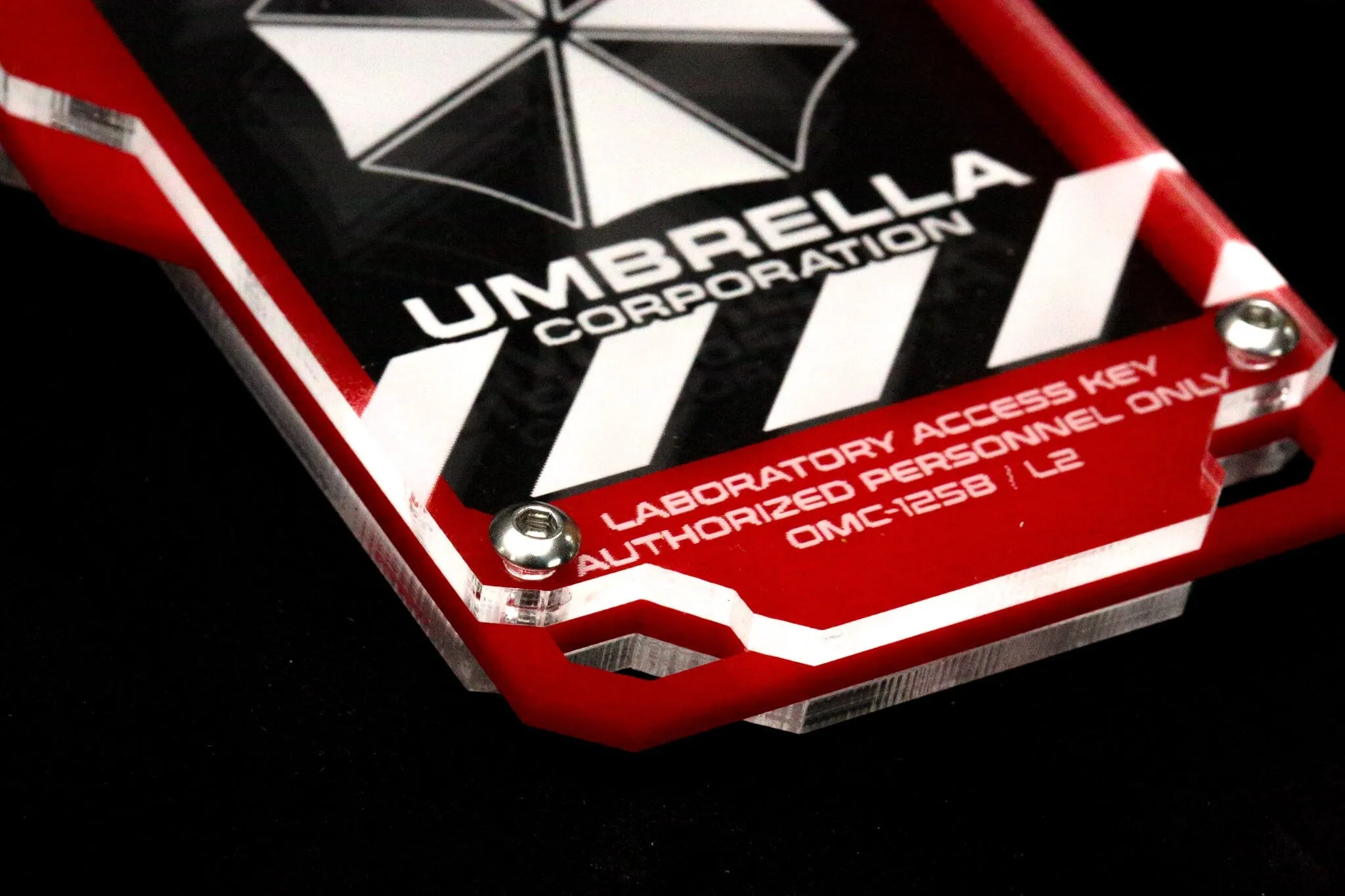 Umbrella Corp Cyberpunk keycard style card ID holder