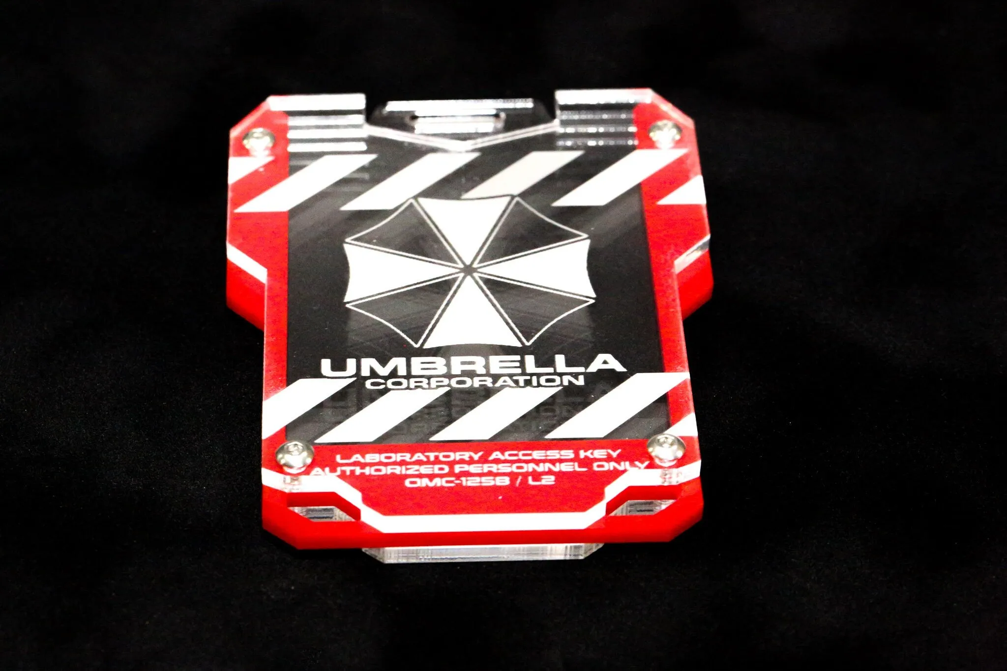 Umbrella Corp Cyberpunk keycard style card ID holder