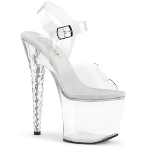 UNICORN-708 Pleaser Clear Sexy Platform Shoes (Pole Dancing Heels)