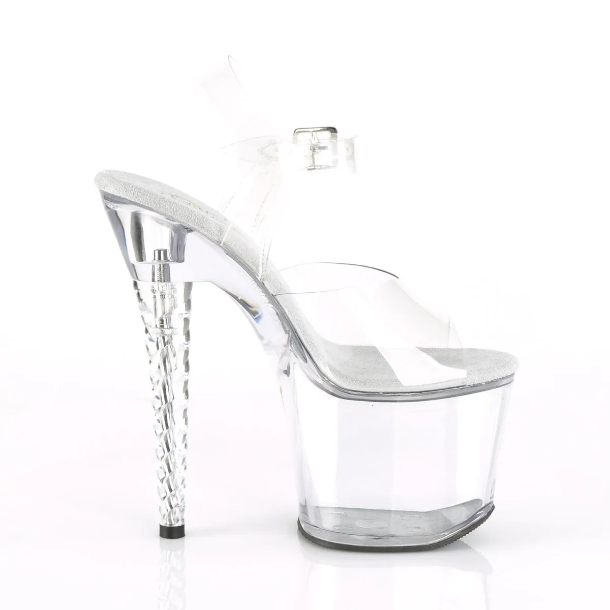 UNICORN-708 Pleaser Clear Sexy Platform Shoes (Pole Dancing Heels)