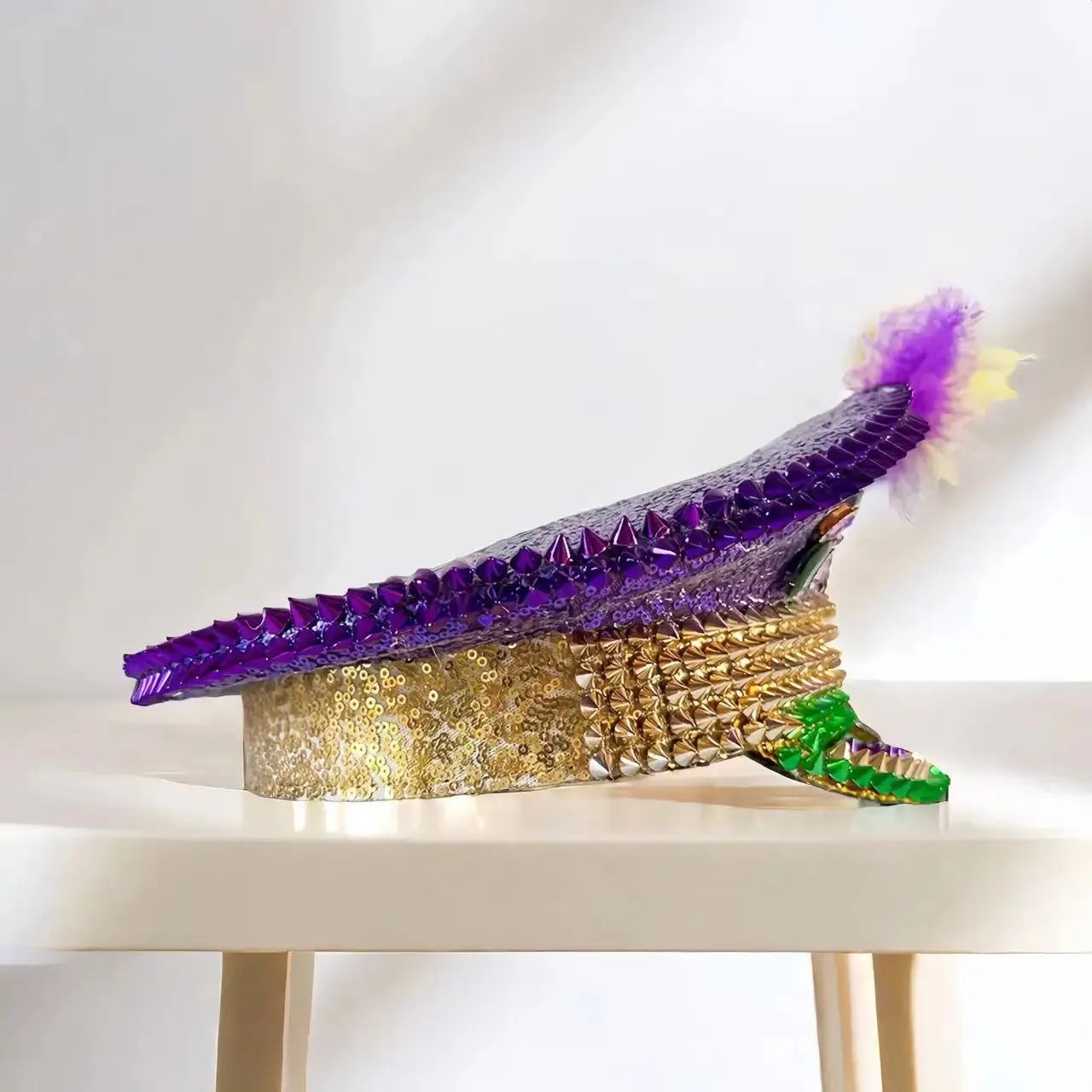 Unisex Mardi Gras Rhinestone Hat