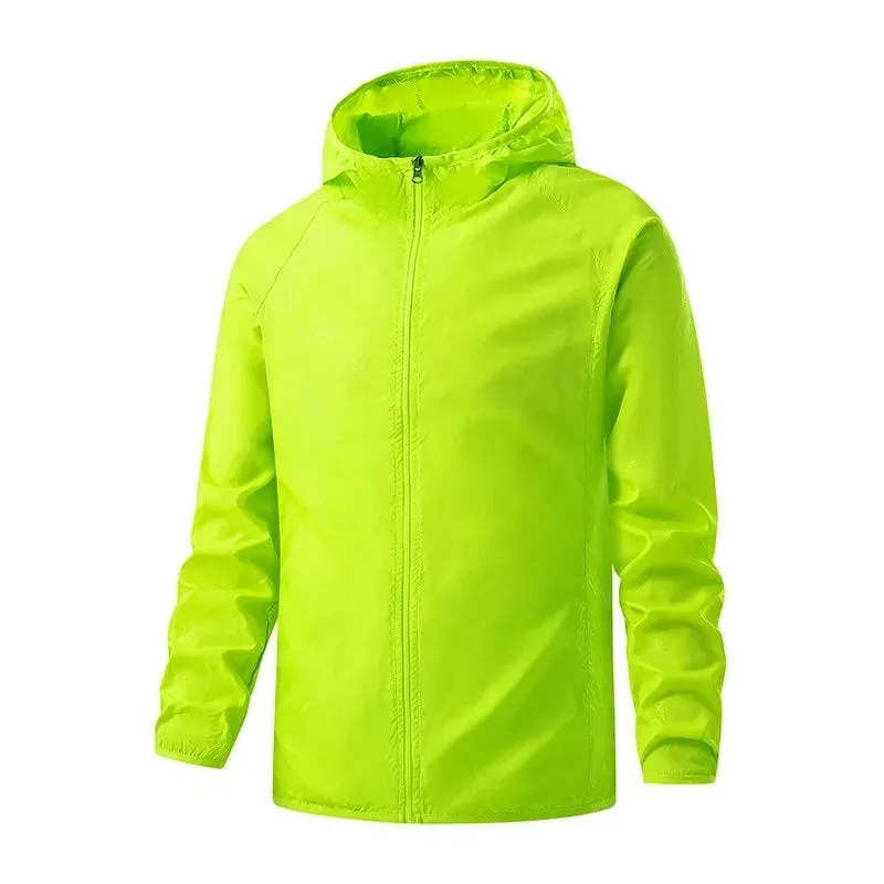 Unisex Waterproof Sun Protection Windbreaker Hiking Jacket