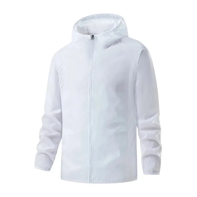 Unisex Waterproof Sun Protection Windbreaker Hiking Jacket