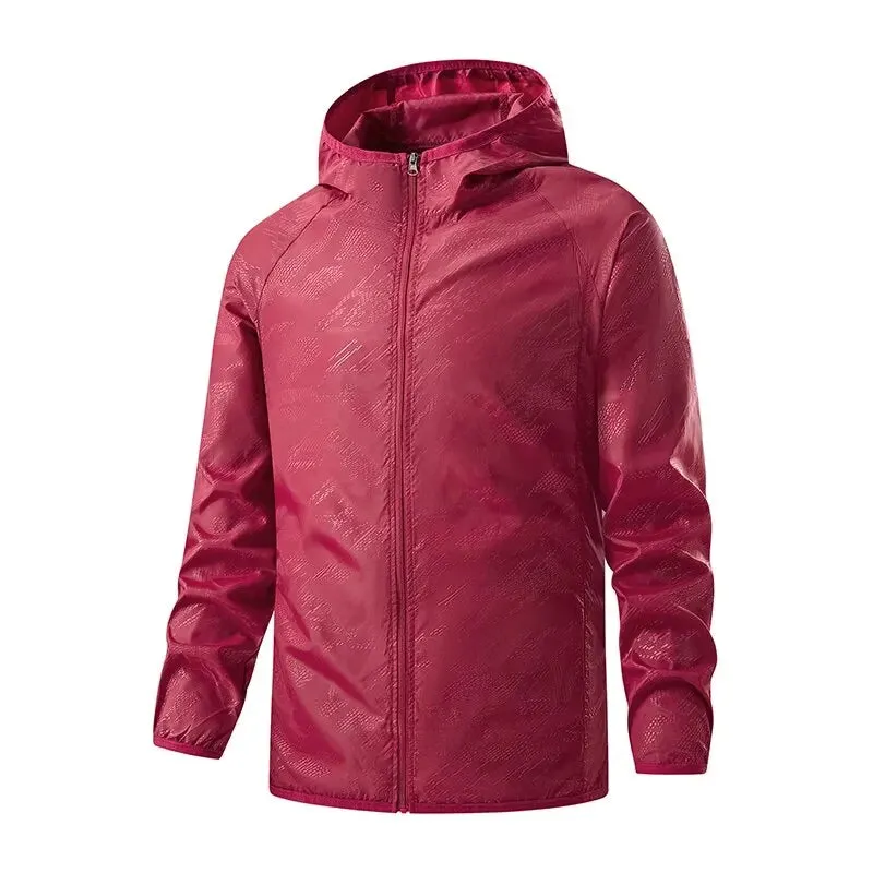 Unisex Waterproof Sun Protection Windbreaker Hiking Jacket