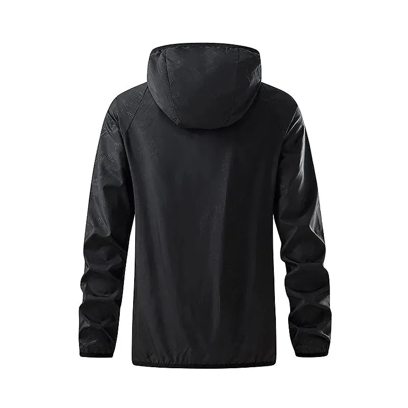 Unisex Waterproof Sun Protection Windbreaker Hiking Jacket