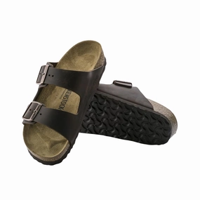 Outdoor Fit Sandals Modern Slides Unisex Arizona (Oiled Leather) - Habana