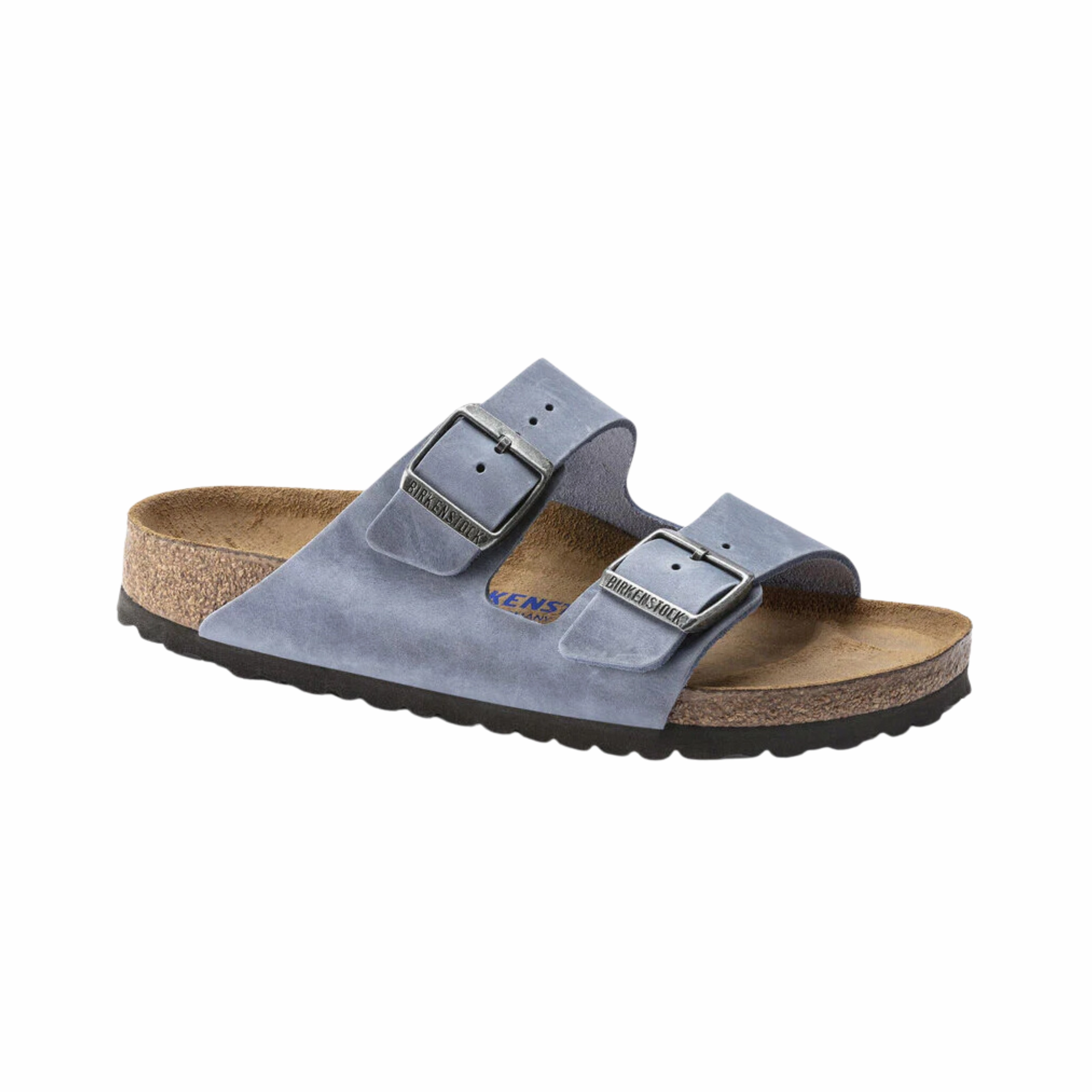 Unisex Arizona Soft Footbed (Oiled Leather) - Dusty Blue Trendy Footwear Style Ready Shoes