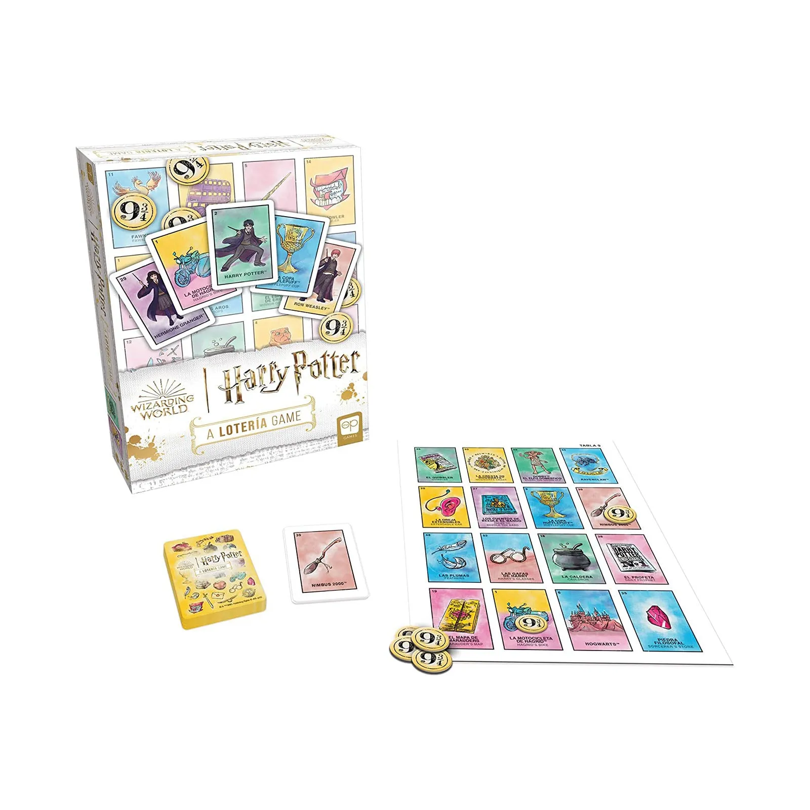 USAopoly Harry Potter LOTERIA Board Game