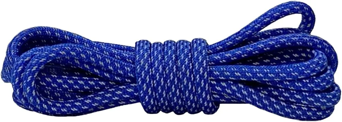 VASGO Round Shoe Laces Reflective for Boots 9 Different Lengths 10 Colors