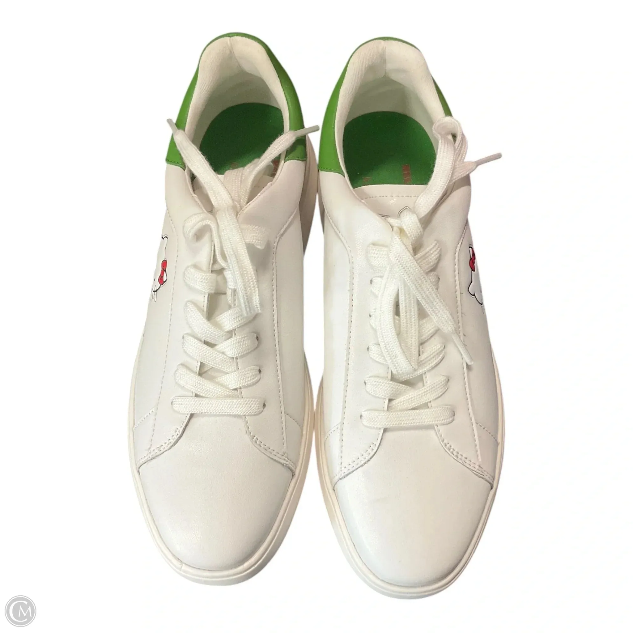 Shoes Designer By Kate Spade In Green & White, Size: 10 Hot Mood