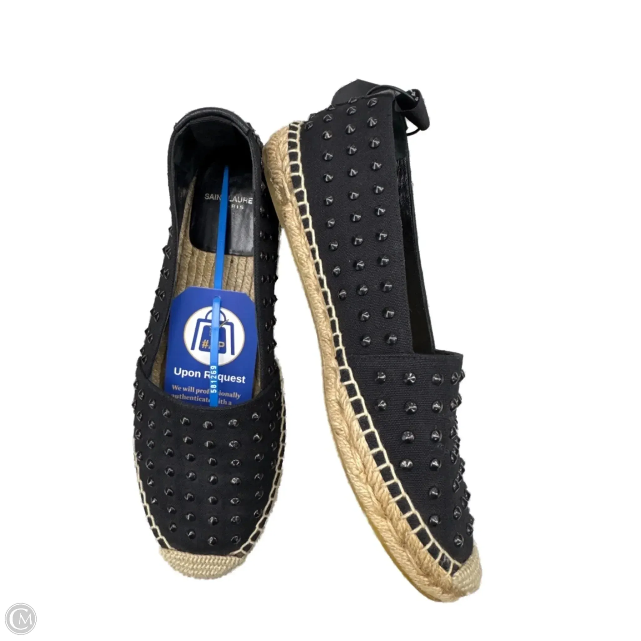 Rapid pace Orthopedic Foam Shoes Luxury Designer By Yves Saint Laurent In Black, Size: 7.5