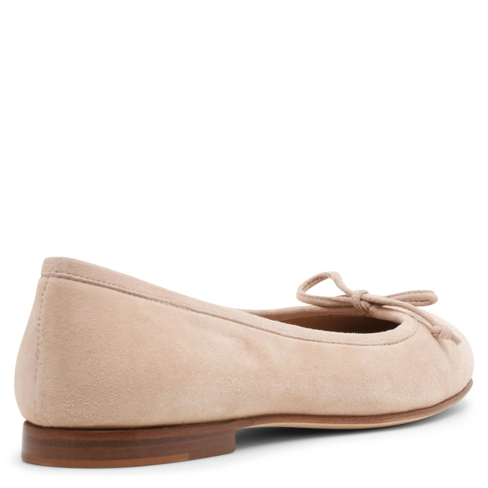 Veralli beige suede ballet flats