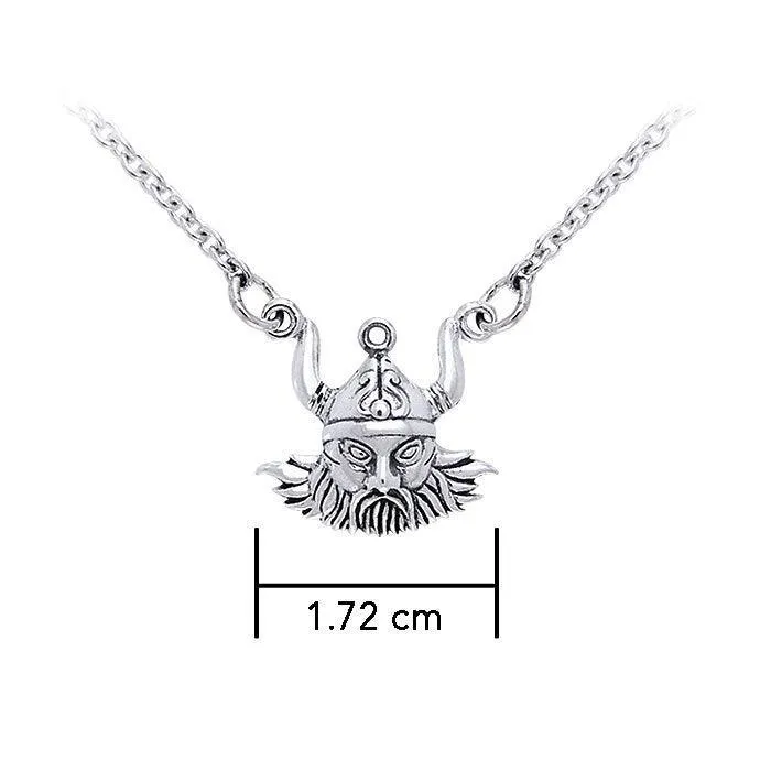 Viking Warrior Silver Necklace TNC100