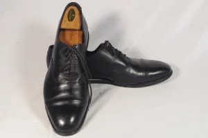 Vintage Allen Edmonds Black Captoe Oxford Shoes - Size 12D