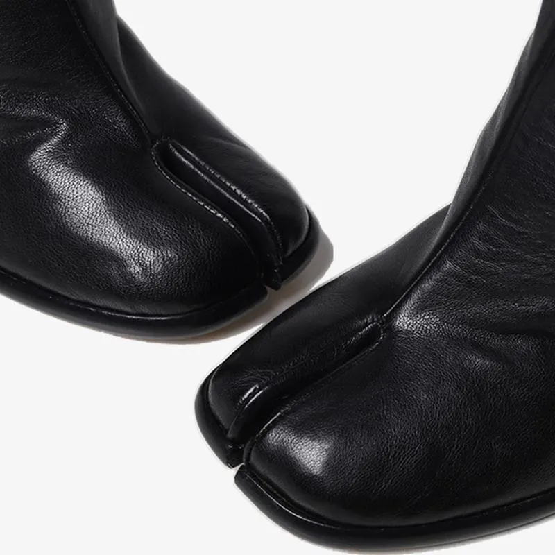 Vintage Soft Leather Knee-High Boots