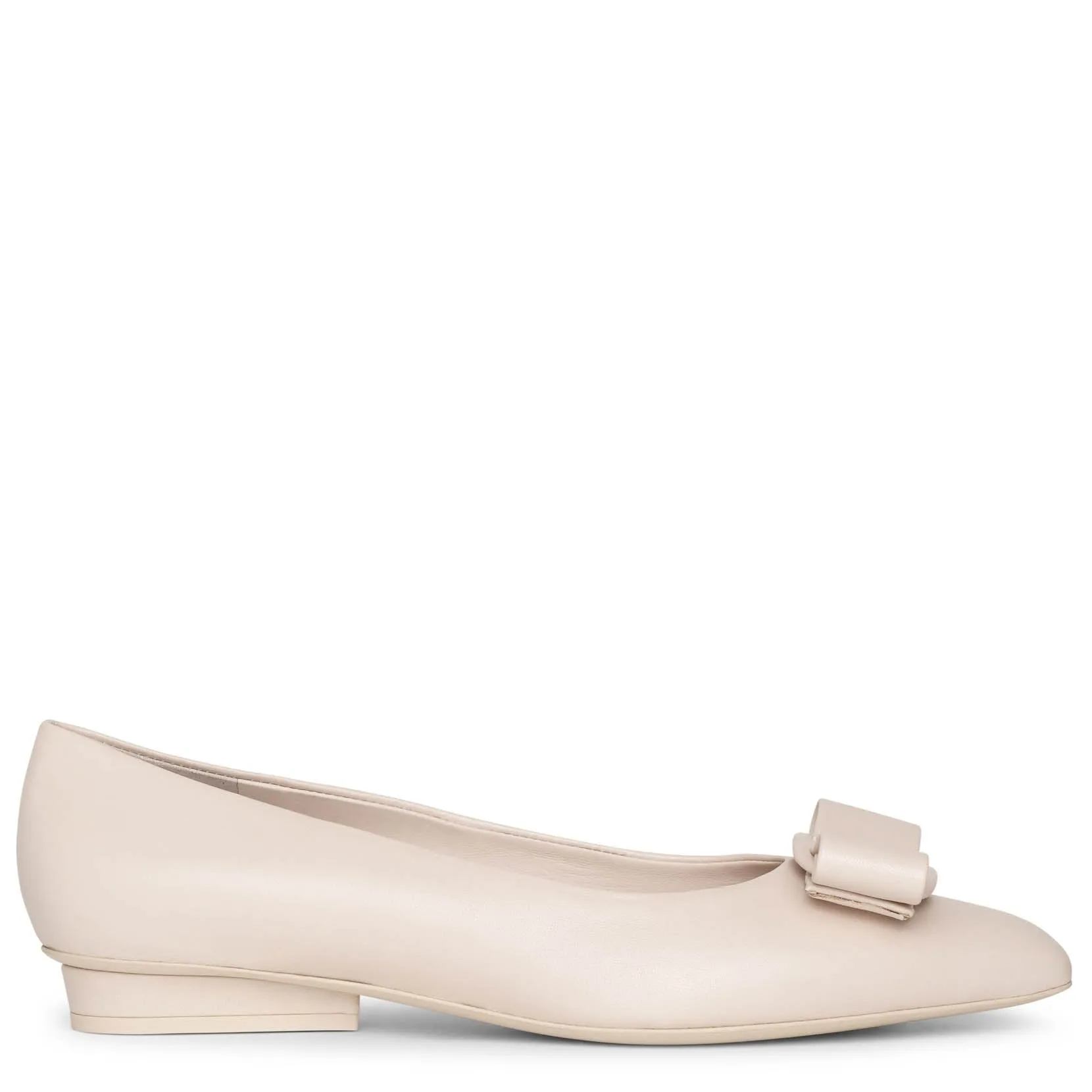 Viva bone flat pumps