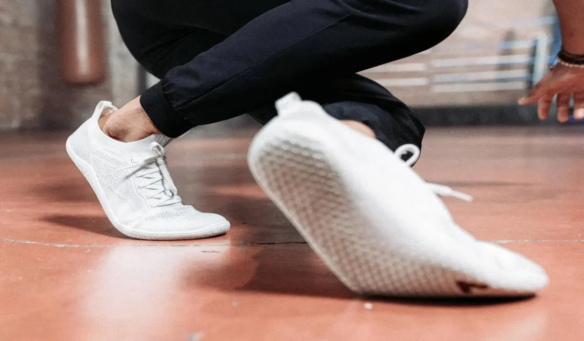 Vivobarefoot - Primus Lite Knit - Bright White - Men's