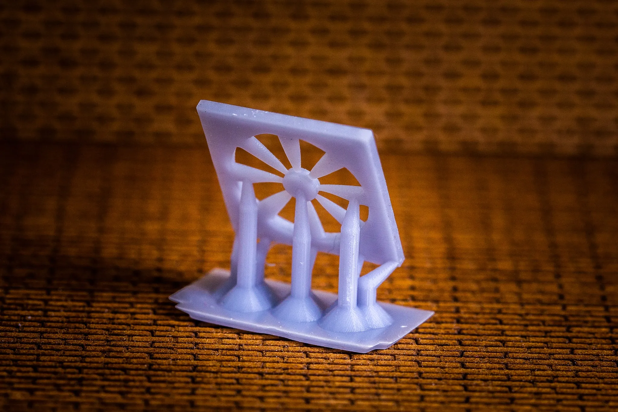 Wall Vent With Fan - HO Scale