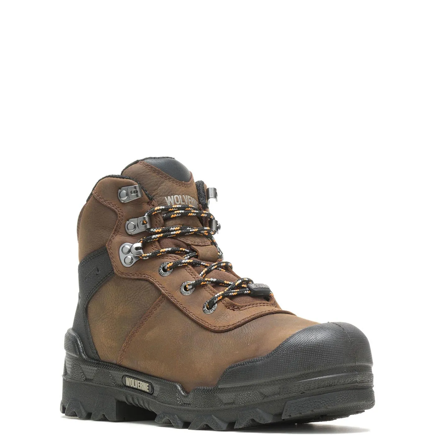 Warrior 6 Inch Composite-Toe Waterproof MetGuard Work Boot Dark Brown