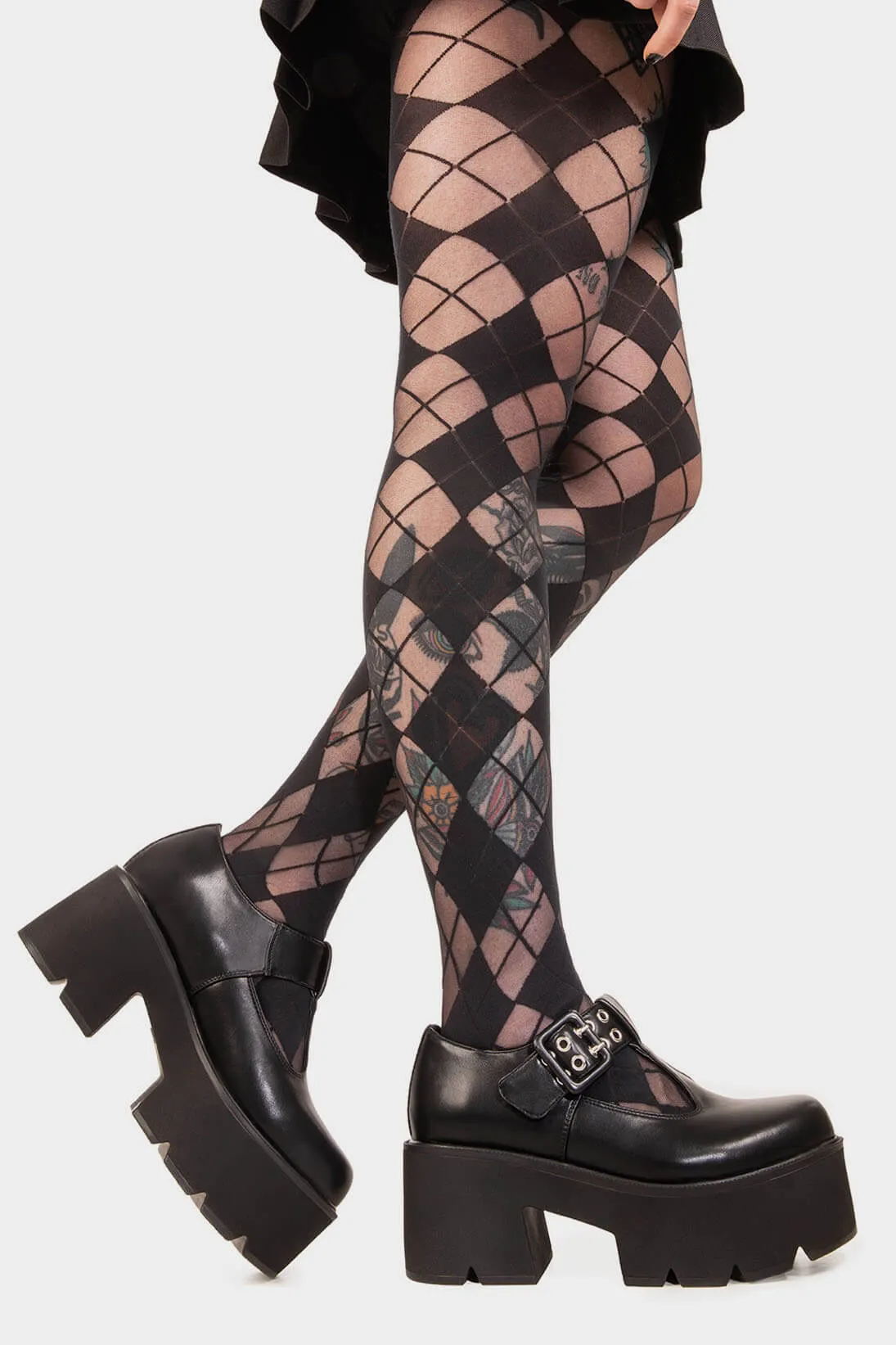 Watch Me Chunky Mary Jane Shoes