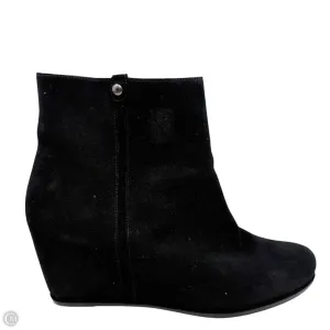 Storm Proof Sidetrack Wedge Boots Designer By Stuart Weitzman In Black, Size: 11.5