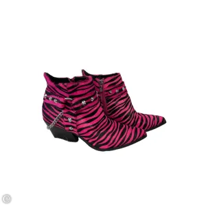 Comfort Straps Breathable Uppers Boots Western By Jessica Simpson In Pink, Size: 8.5