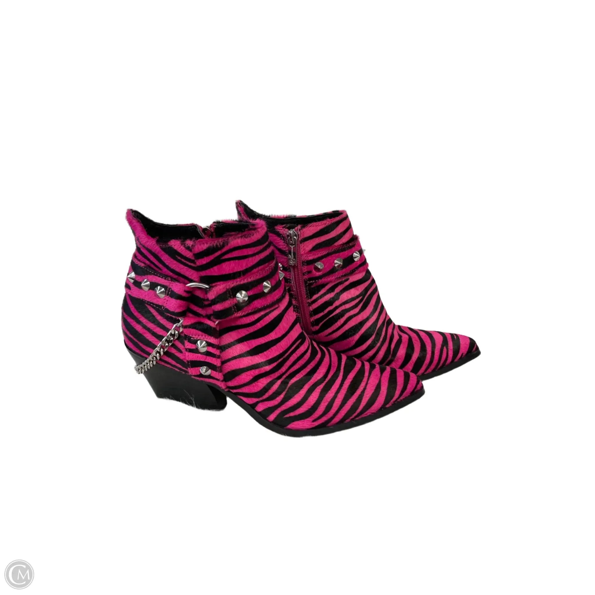 Comfort Straps Breathable Uppers Boots Western By Jessica Simpson In Pink, Size: 8.5