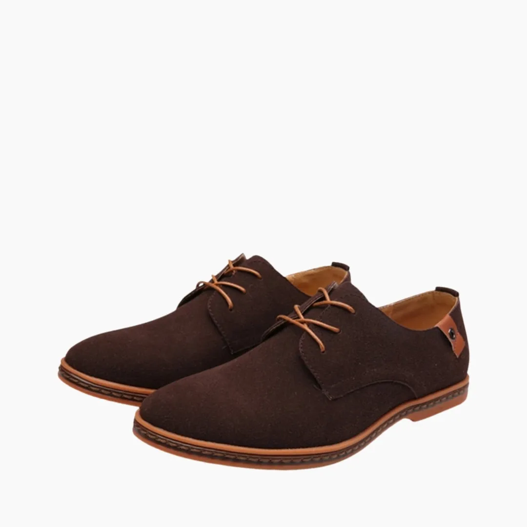 Wear Resistant Sole, Hand Stitched : Oxford Shoes for Men
